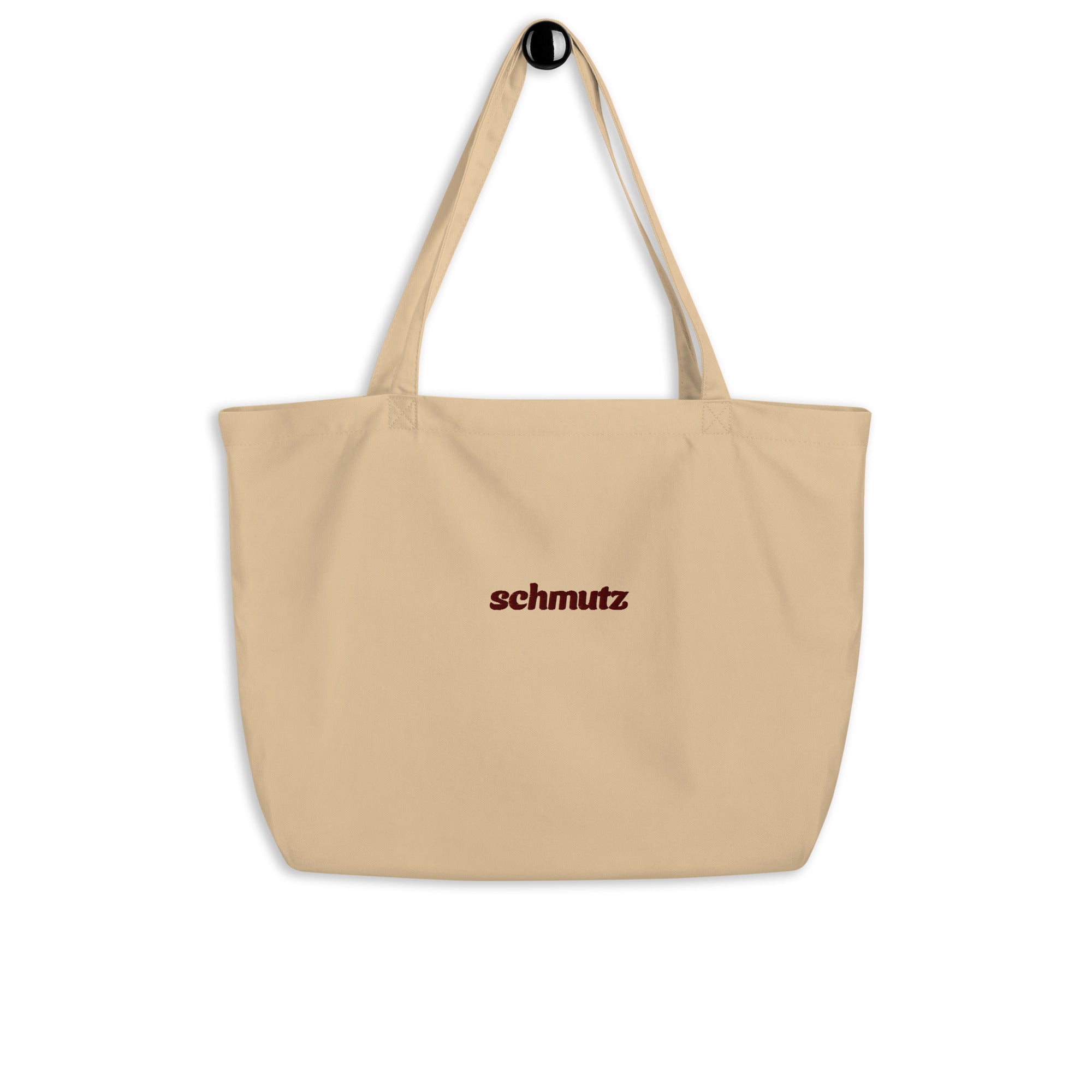 Large organic tote bag